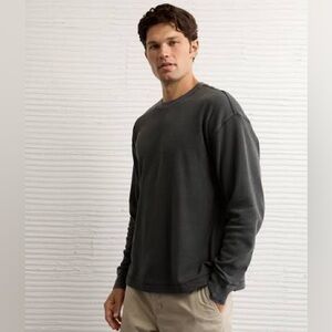 American Eagle Super Soft Ribbed Thermal T-Shirt